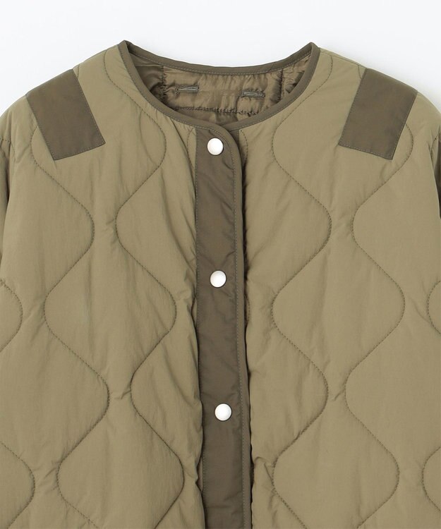 NAVE ライナーキルトアウターsize1 カーキ系