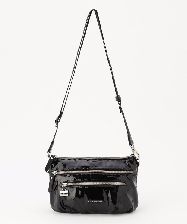 LA BAGAGERIE プリュイ ショルダーバッグ Sサイズ ブラック