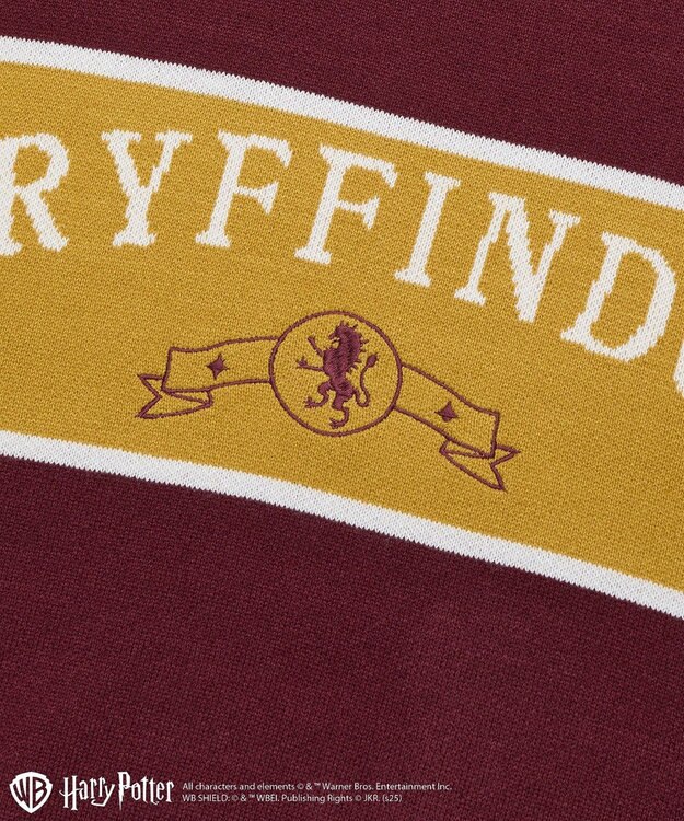 Green Parks ハリー・ポッター／ジャガードラインニット Red