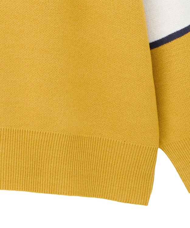 Green Parks ハリー・ポッター／ジャガードラインニット Yellow