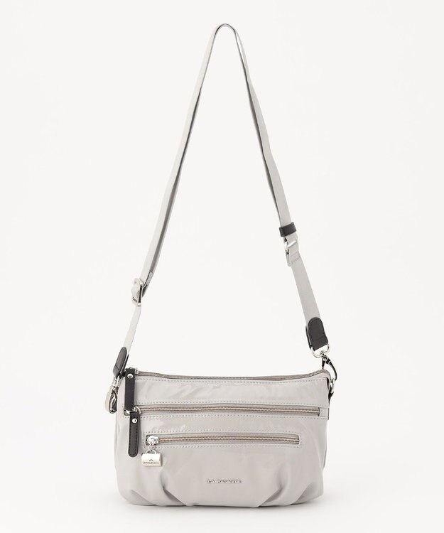 LA BAGAGERIE プリュイ ショルダーバッグ Sサイズ ライトグレー