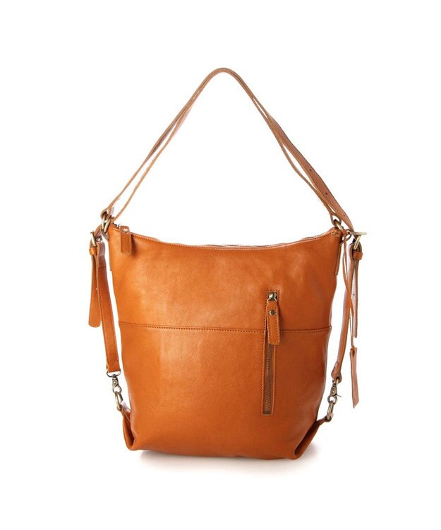 UNBILLION アトランタ ATLANTA / 牛革2wayリュック キャメル