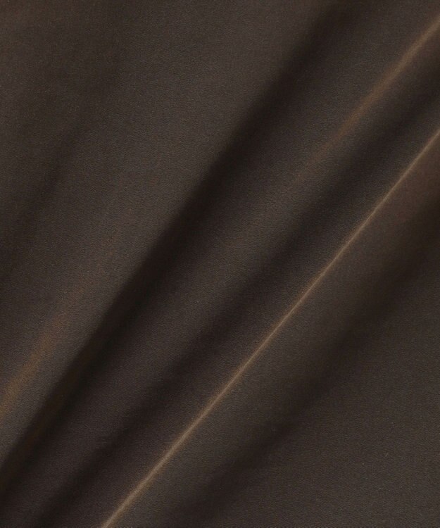 JOSEPH ABBOUD MOUNTAIN 【サスティナブル/ECO撥水/ECOファー/９ポケット】ナイロンピーチダウンコート ダークブラウン系