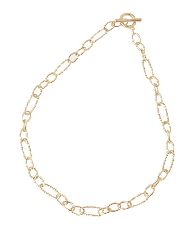 AMERICAN HOLIC チェーンMIXデザインネックレス Gold