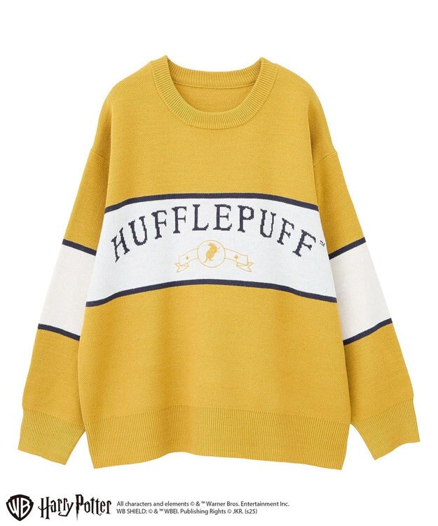 Green Parks ハリー・ポッター／ジャガードラインニット Yellow