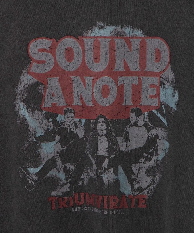 WEGO 【ユニセックス着用アイテム/手洗い可】ピグメントグラフィックノースリーブ 柄2