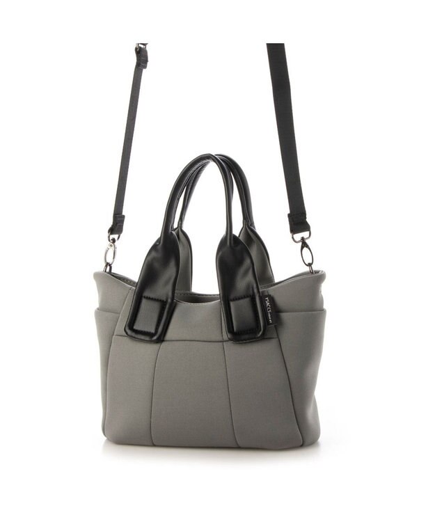 Y'SACCS 【Y’SACCS vous et】 ネオプレーン2WAYミニトート グレー