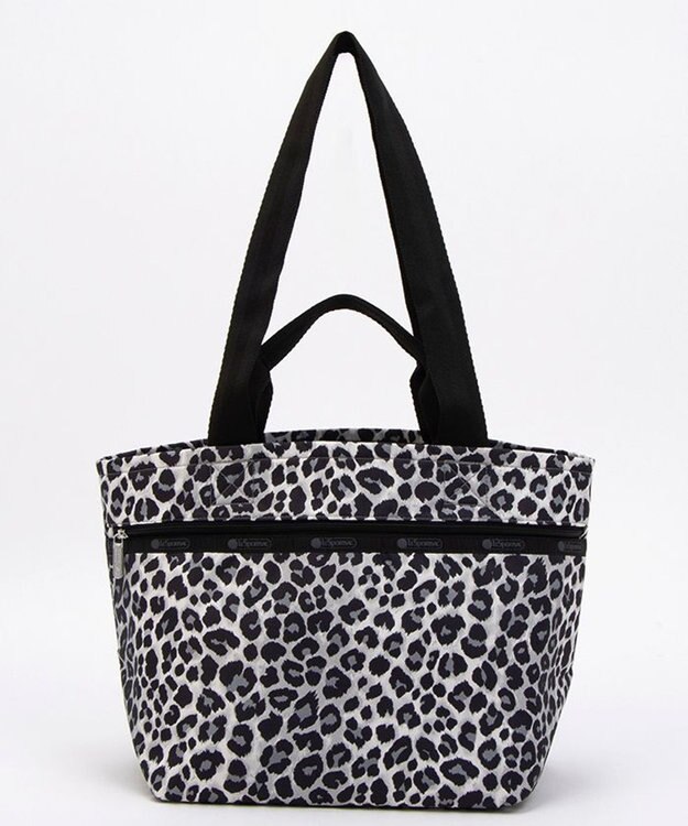 LeSportsac TWO HANDLE ZIP TOTE/ニュートラルレオパード ニュートラルレオパード