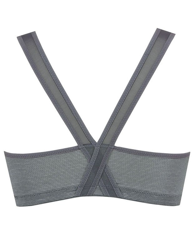 Wing ジュニア スポーツブラ Wing Teen よく伸びる生地で動きやすい 【ねおスポブラ】 【STEP3 まるみをおびてきた胸に】 小学生 中学生 ノンワイヤー 部活 RB2430 ウイング／ワコール グレー