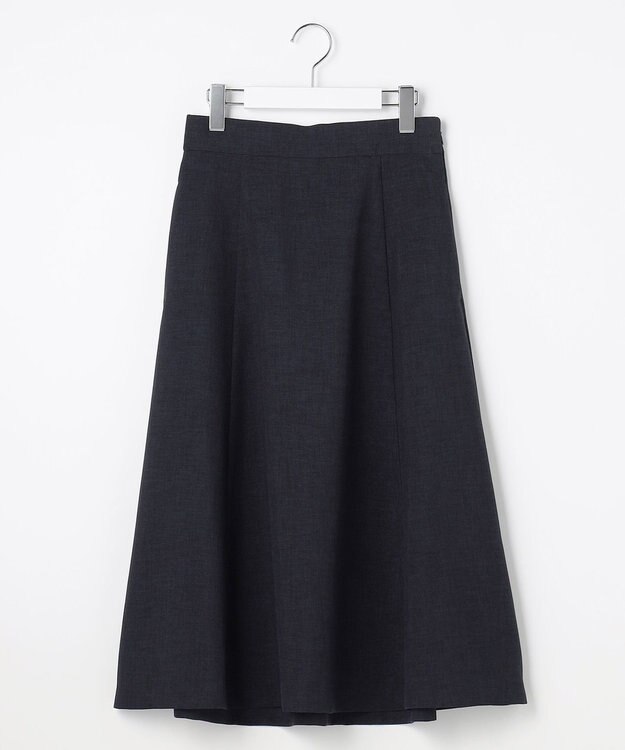 Feroux 【先行予約】パール釦ペプラムジャケット×スカート セットアップ ネイビー系