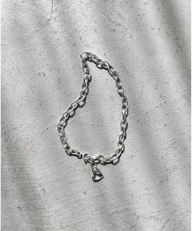 yoaa シルバー925 オープンハートネックレス シルバー925