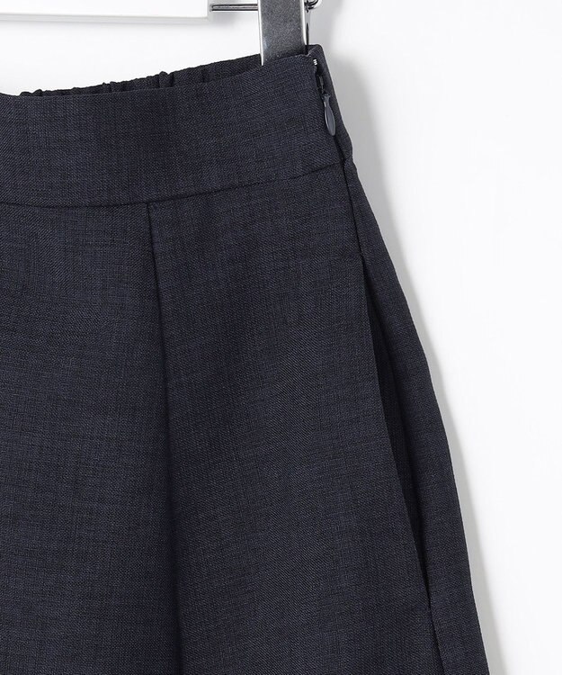 Feroux 【先行予約】パール釦ペプラムジャケット×スカート セットアップ ネイビー系