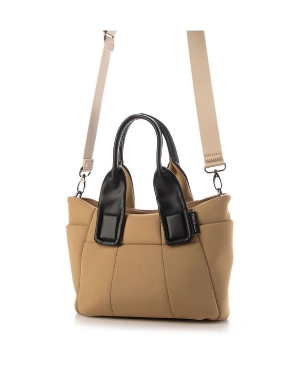 Y'SACCS 【Y’SACCS vous et】 ネオプレーン2WAYミニトート ベージュ