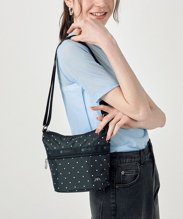 LeSportsac MINI BUCKET SHOULDER BAG/プティドット プティドット