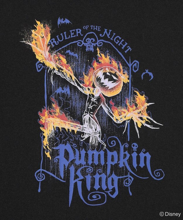 Green Parks ナイトメア／グラフィックプリントパーカー Black