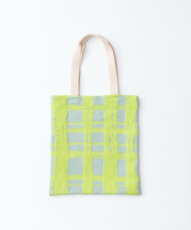 TRICOTE CHECK BAG／チェックバッグ 95GRAY