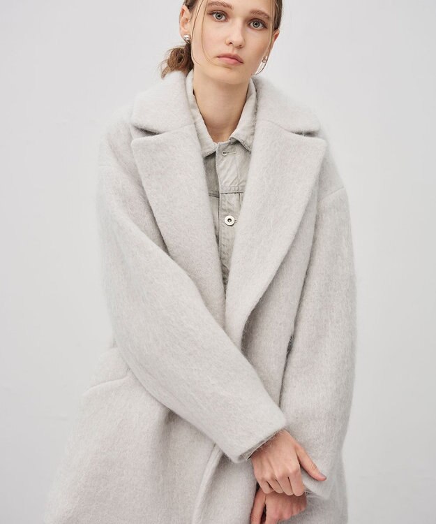 uncrave モヘアシャギー ジャコット エクリュ