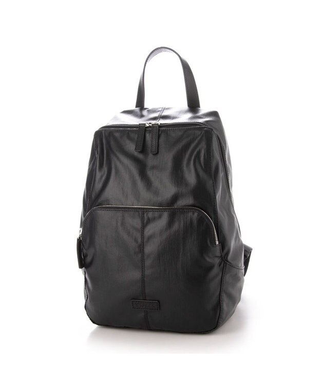 Y'SACCS コーティングナイロンリュック ブラック