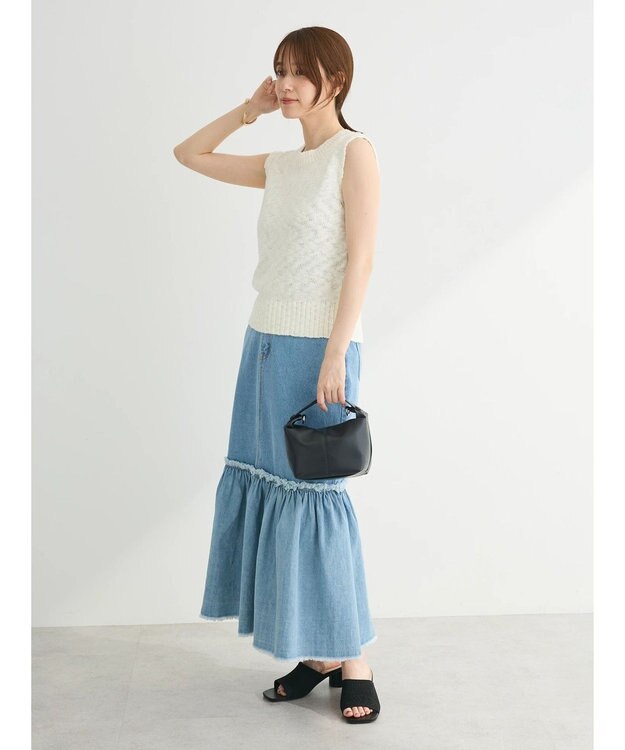 Green Parks ・ＳＵＧＡＲ　ＳＰＯＯＮ　ブークレニットタンク Off White