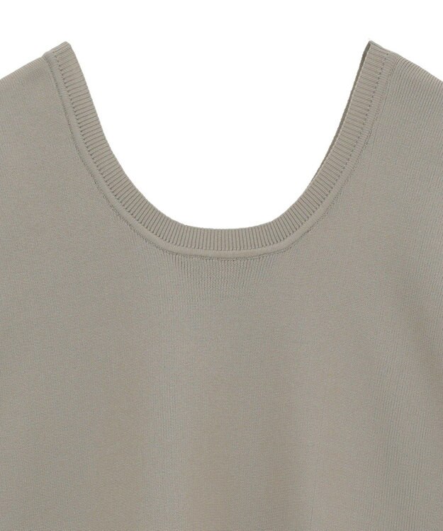 Green Parks ・ＥＬＥＮＣＡＲＥ　ＤＵＥ　２ｗａｙニットプルオーバー Gray Beige