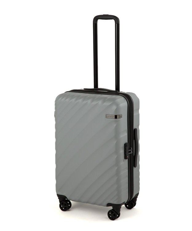 ACE BAGS & LUGGAGE ACE オーバル2 スーツケース 拡張機能 57L/70L 05912 エース グレー
