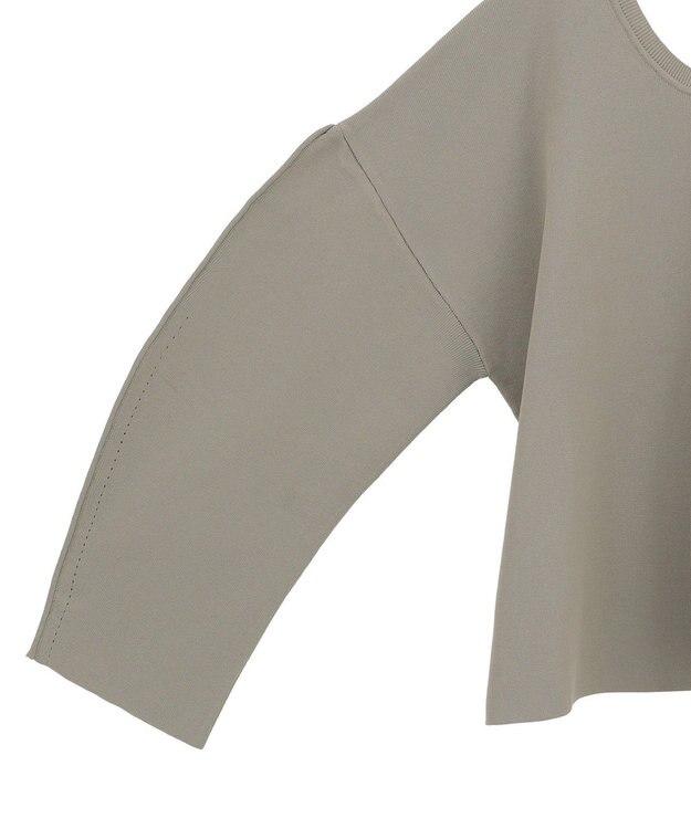 Green Parks ・ＥＬＥＮＣＡＲＥ　ＤＵＥ　２ｗａｙニットプルオーバー Gray Beige