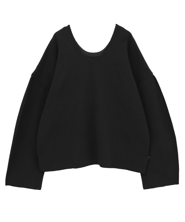 Green Parks ・ＥＬＥＮＣＡＲＥ　ＤＵＥ　２ｗａｙニットプルオーバー Black