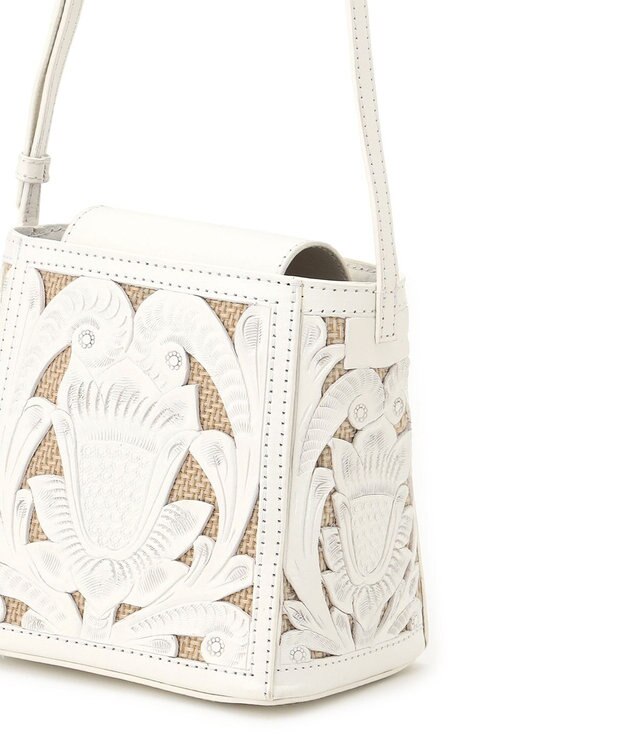 GRACE CONTINENTAL CTWK Square Bag ホワイト