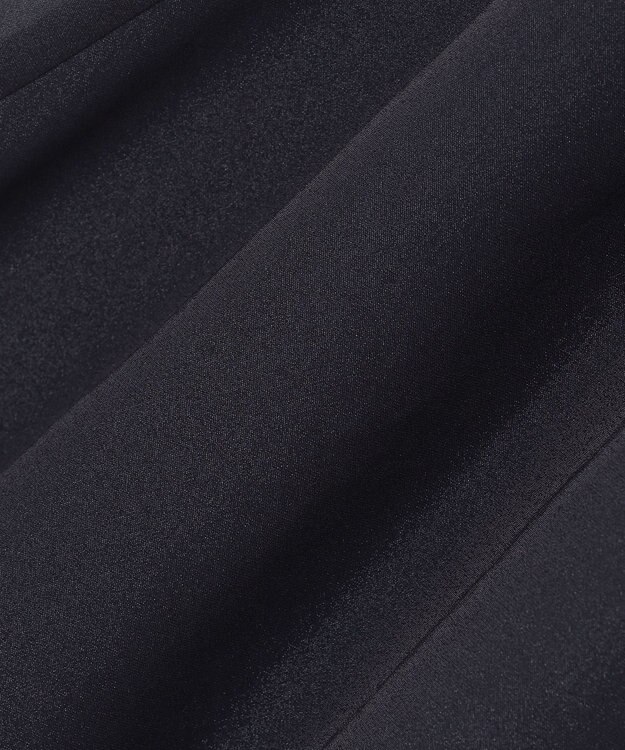 ANY SIS 【洗える】シャイニータック スカート ネイビー