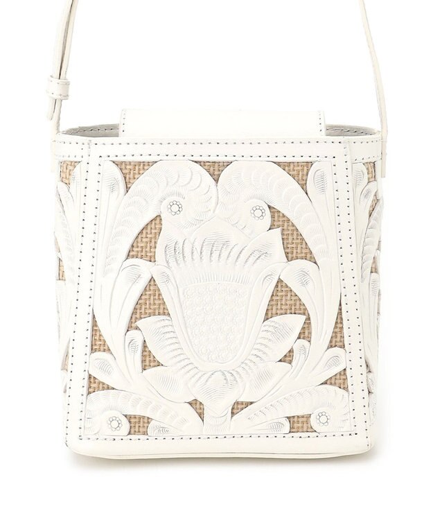 GRACE CONTINENTAL CTWK Square Bag ホワイト