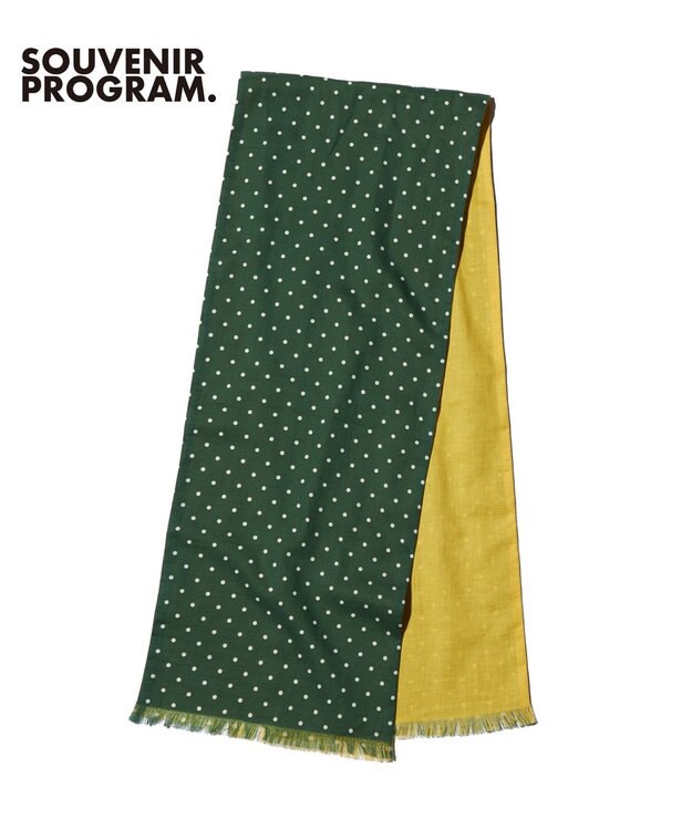 J.PRESS MEN 【J.PRESS ORIGINALS】Cotton Wool W-Face Dot Stall グリーン系5