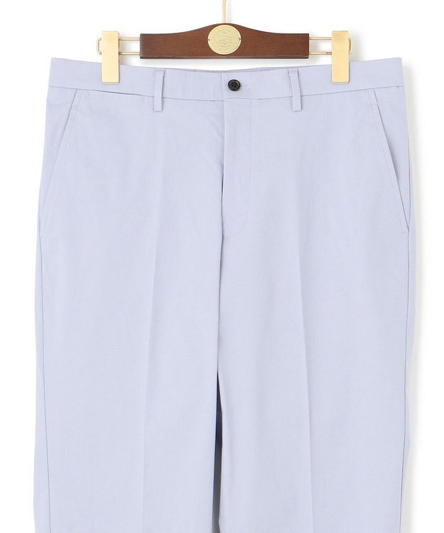 J.PRESS MEN 【ストレッチ】ハイパワーシャンブレードビーステムテーパード パンツ ブルー系