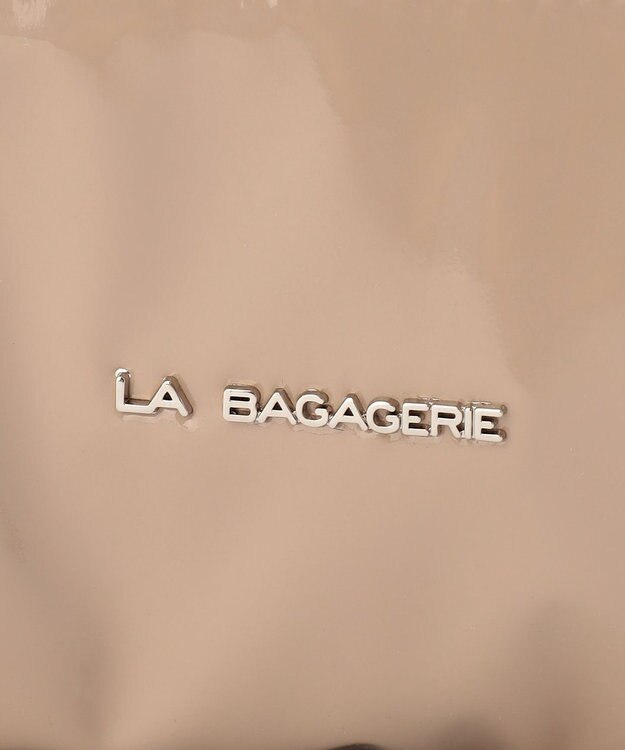LA BAGAGERIE プリュイ ショルダーバッグ Sサイズ グレージュ