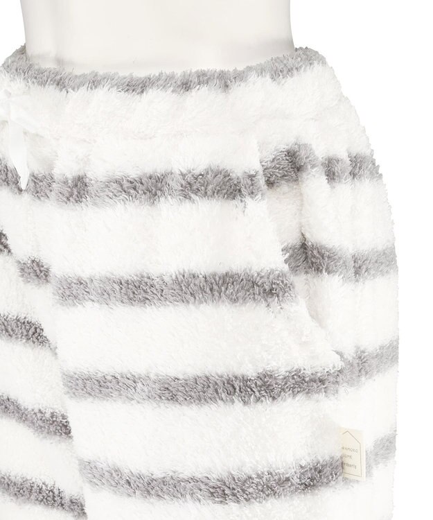 San-ai Resort（三愛水着楽園） 【fuwamoko home northerly】ふわもこロングパンツ チャコール