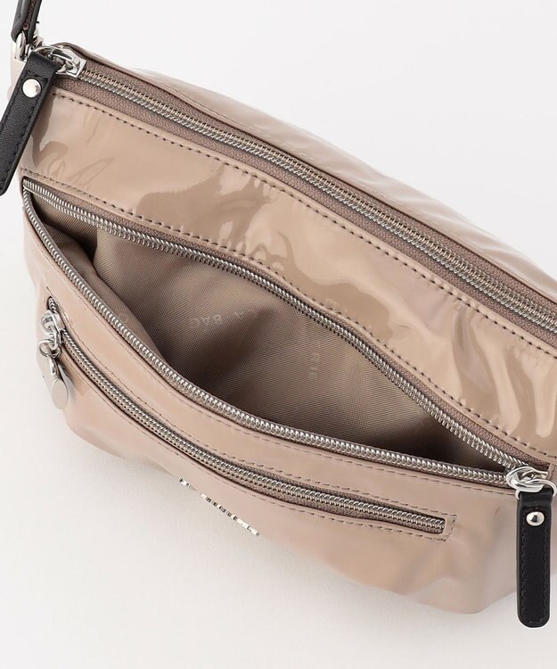 LA BAGAGERIE プリュイ ショルダーバッグ Sサイズ グレージュ