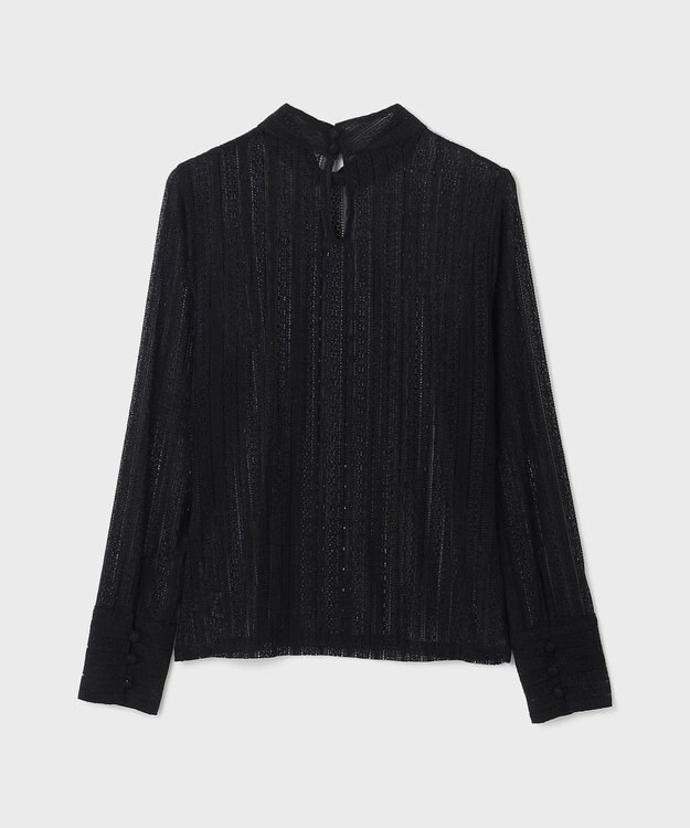 GRACE CONTINENTAL ストレッチレーストップ ブラック