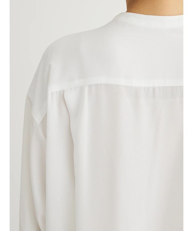 Green Parks ＳＥＴ２点Ｖネックベスト＋７分袖ミディシャツワンピース Beige