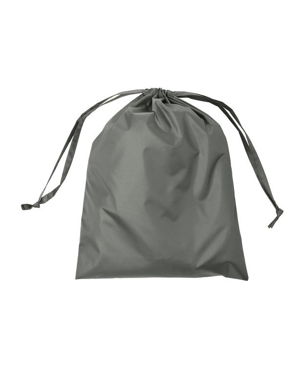 MOONBAT FLAT PURE サイクルコート 無地 自転車 リュック対応 ユニセックス 収納袋付き Mサイズ チャコールグレー