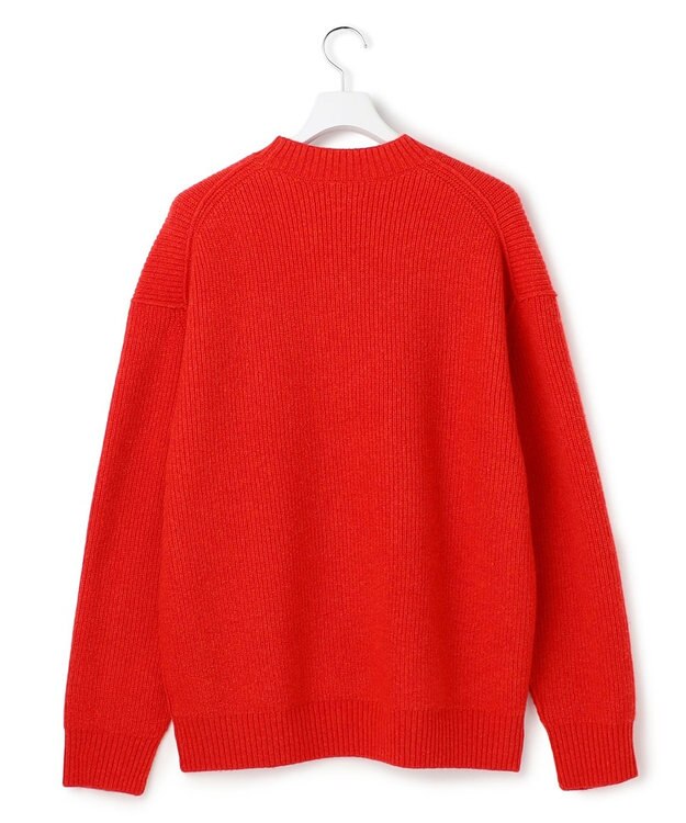 J.PRESS YORK STREET 【UNISEX】ウールカシミヤ クルーネックニット レッド系
