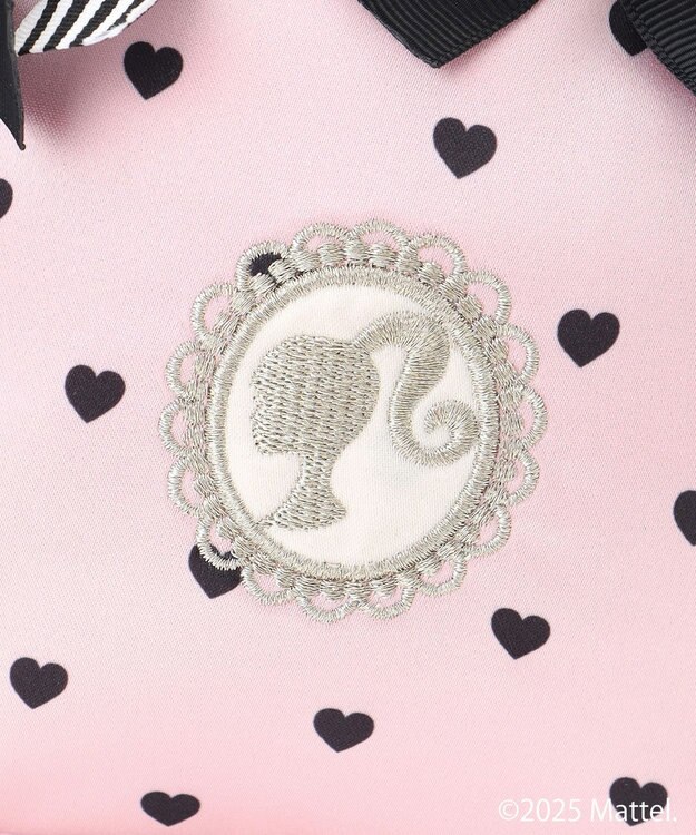 ANY KIDS 【Barbie(TM)】リボン ラウンドポーチ ピンク