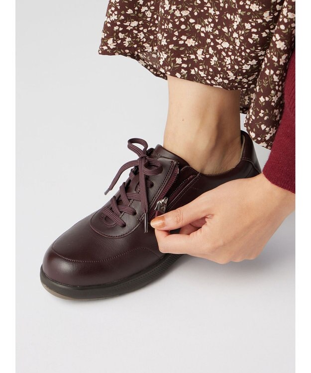 ASICS WALKING ペダラ スポーツ レディース 3E レッド系