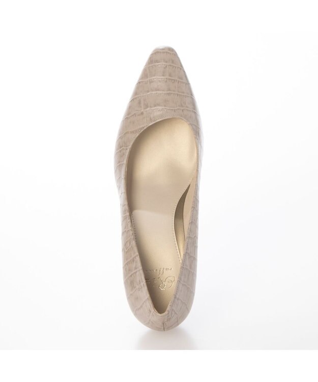 Riz raffinee <Riz raffinee>スクエアトゥパンプス ライトグレーカタオシ