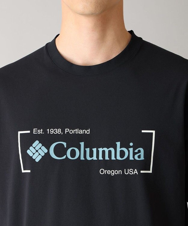 Columbia Columbia/ ライトキャニオングラフィックロングスリーブTシャツ /コロンビア Black