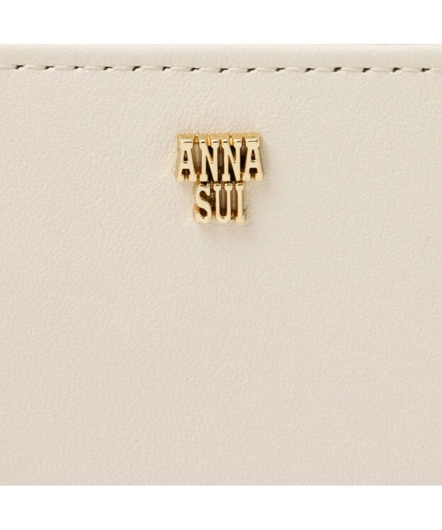 ANNA SUI ララ Lファスナー長財布 アイボリー