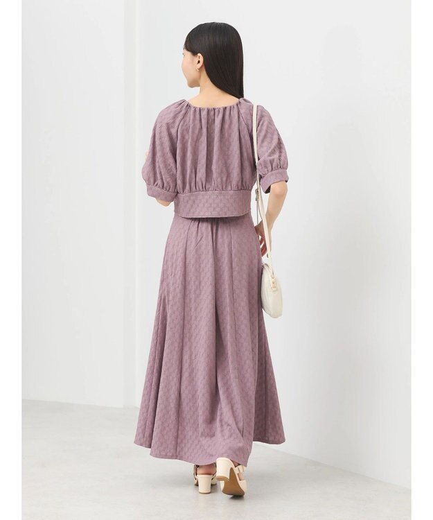 earth music&ecology ジャガードプルオーバー Pink