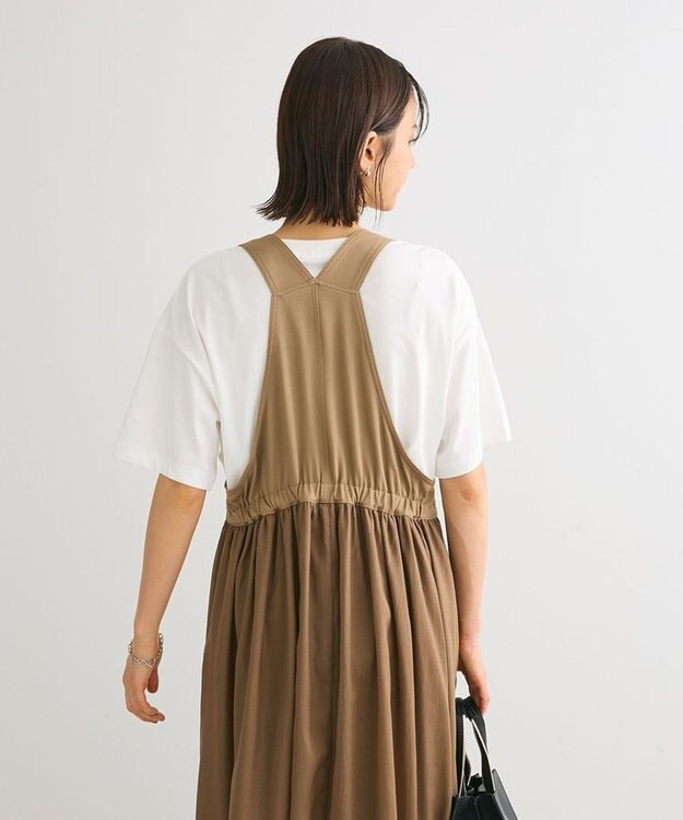 Green Parks ・ＥＬＥＮＣＡＲＥ　ＤＵＥ　ハイブリットジャンスカ Beige