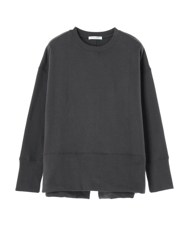 Green Parks Ｂｒｕｓｈｅｄ　センターシーム裏起毛プルオーバー Gray