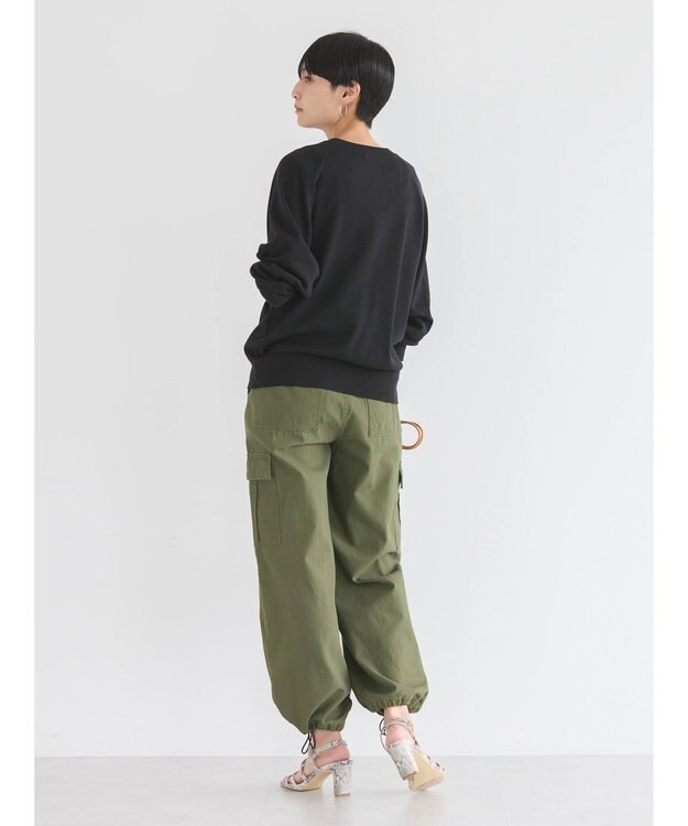 AMERICAN HOLIC ＵＶカットクルーネックニットカーディガン Black