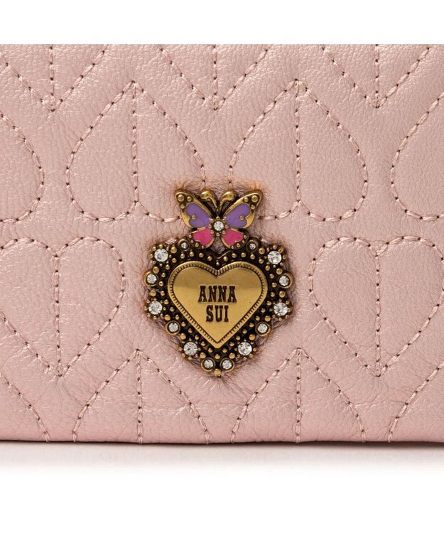 ANNA SUI ドリーミー 二面パスケース ピンク