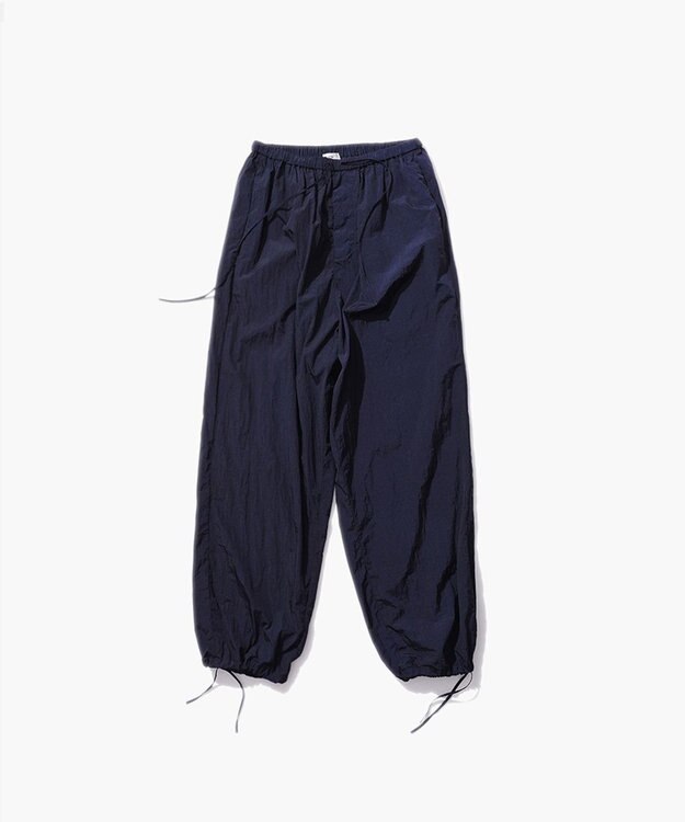 ATON HAND DYE NYLON | オーバーパンツ - UNISEX NAVY